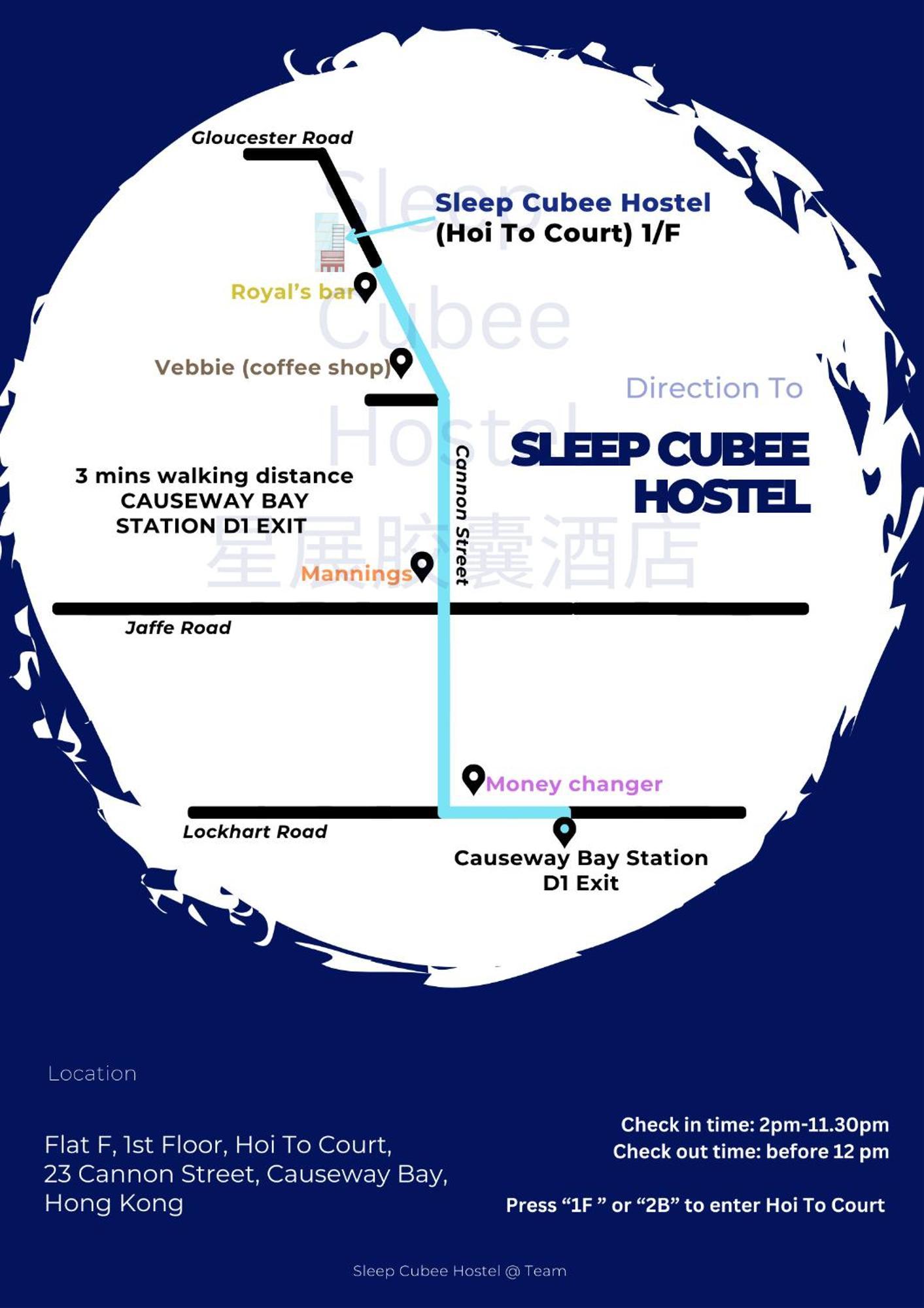 Sleep Cubee Hostel Hong Kong Exterior photo